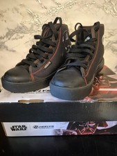 Heelys size UK 3 Darth Vader