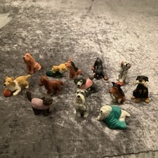 13 Puppy in my Pocket Toy Dog/kitten Figures Vintage 1990s MEG Bundle