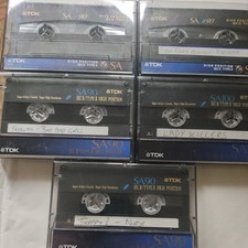 Tdk used audio - tdk, sa