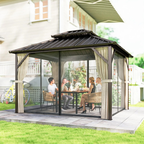 Hardtop gazebo canopy roof - canopy,
