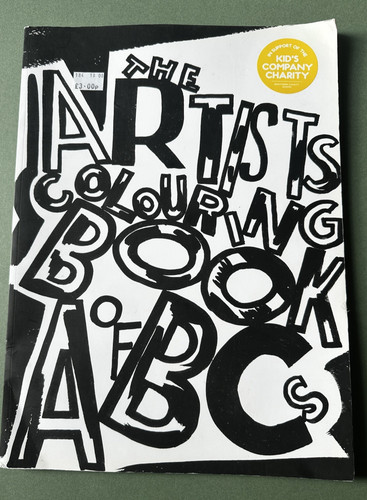 Artists colouring book - book, abcs