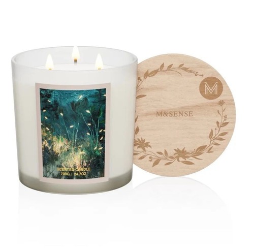 Large scented candle wick - candle, 3