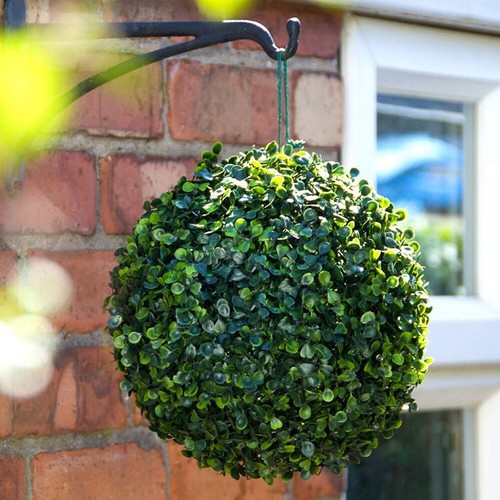 28cm solar topiary ball led - topiary,