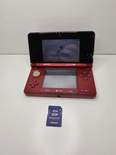 Nintendo 3ds metallic red - nintendo,