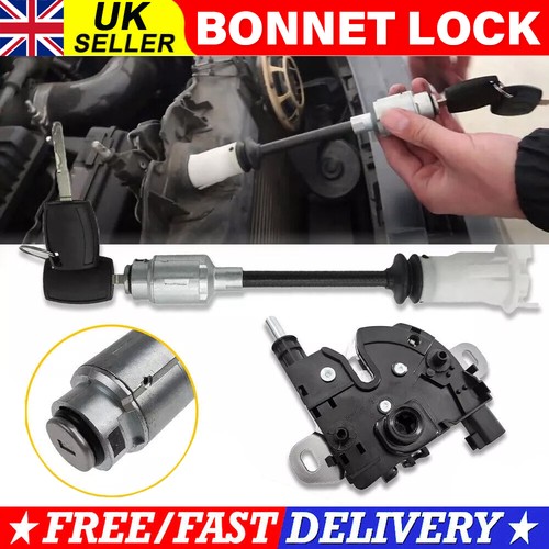 Bonnet release lock latch - bonnet,