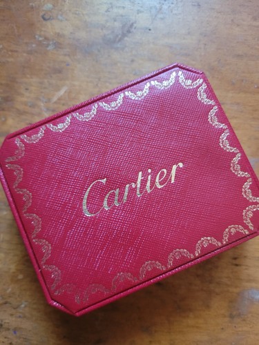 Vintage cartier box velvet - cartier,