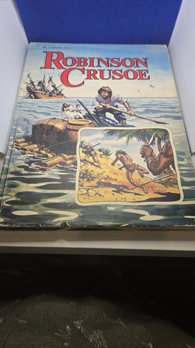 Robinson crusoe golden book - robinson,