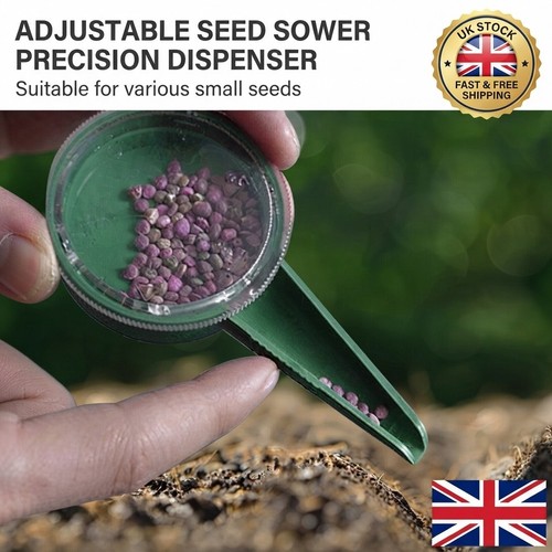 Garden seed dispenser hand - dispenser,
