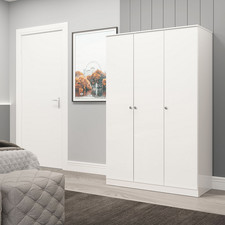 Gloss 3 Door Triple Wardrobe