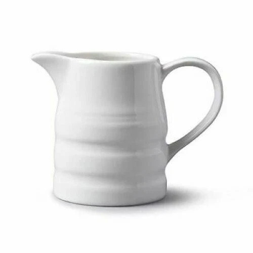 Churn jug white porcelain - jug,
