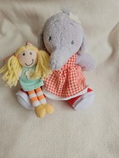 Boots vintage Lottie and doll Humphreys Corner soft cuddly toy 6"