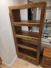 Beautiful Mango Wood Bookcase