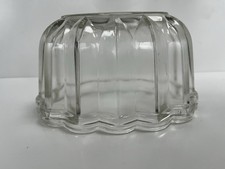 Vintage moulded glass jelly - moulded,
