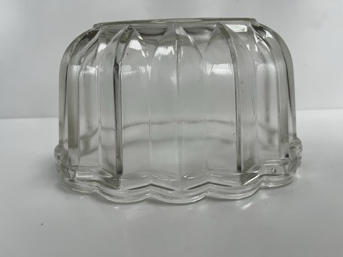 Vintage moulded glass jelly - vintage,