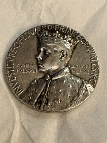 1911 investiture silver medal - 1911,