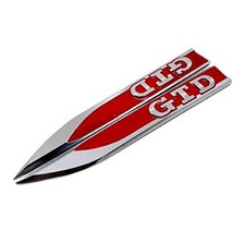 GOLF MK7 GTD  SILVER AND RED