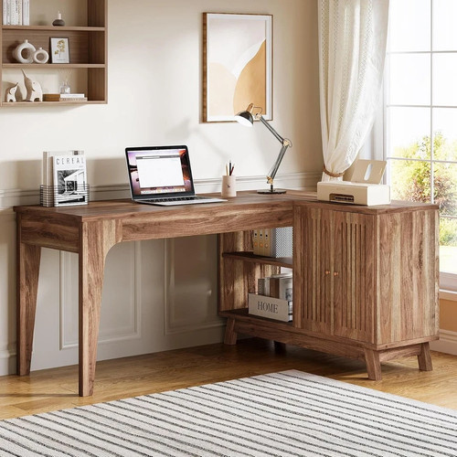 Shaped corner computer - corner, desk