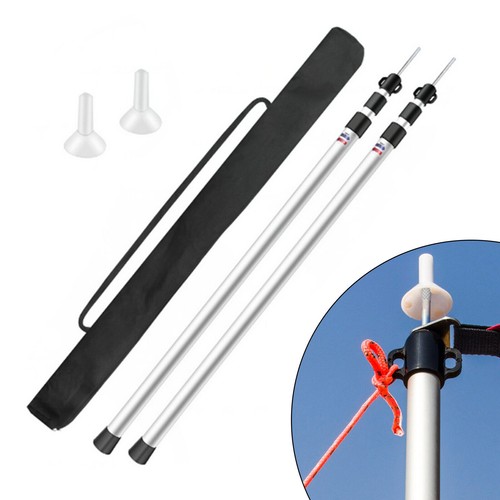 2pcs 230cm tent poles - 230cm,