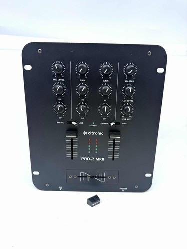Citronic pro mkii - mkii, 2-channel