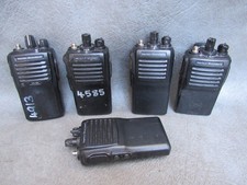 A SELECTION OF FIVE VERTEX STANDARD VX-261,231 & 351 TWO WAY RADIOS FOR SPARES