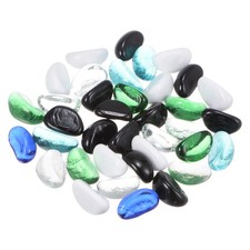 37pcs Fire Glass Beads for