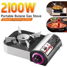 Portable Camping Gas Stove Single Burner Cooker BBQ Outdoor Heater Gas Camping~