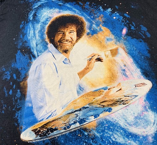 Bob ross painting men - ross, men’s