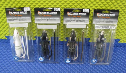 Savage gear rat - savage, 3d