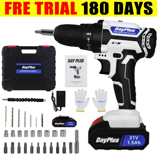 21v electric drill power - drill, 3/8"