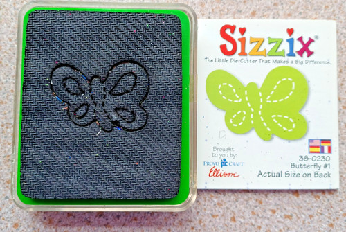 Sizzix green die cutters - sizzix,