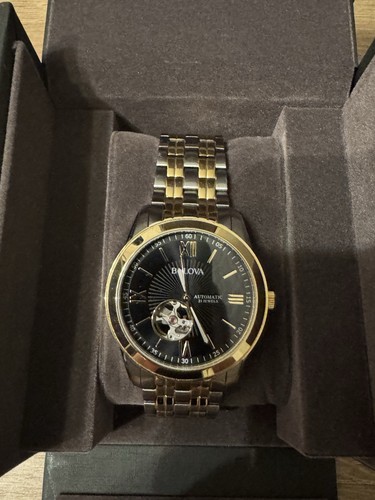 Bulova 98a121 automatic open - bulova,