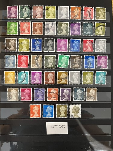 Stamps series machin - y,