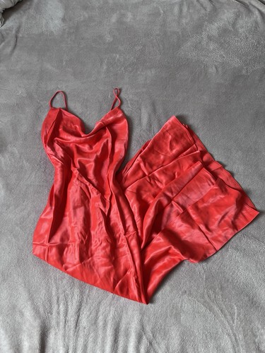 Topshop orange red cowl - cowl, neck