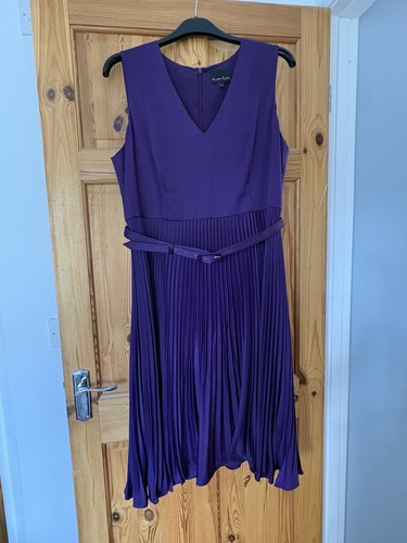 Phase eight purple dress size - eight,