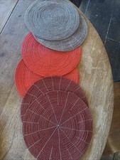 Beaded Round Table Placemats