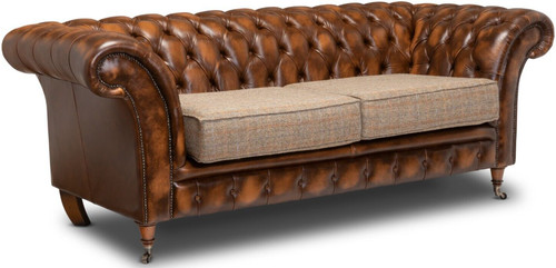 Chesterfield three seater - chesterfield,