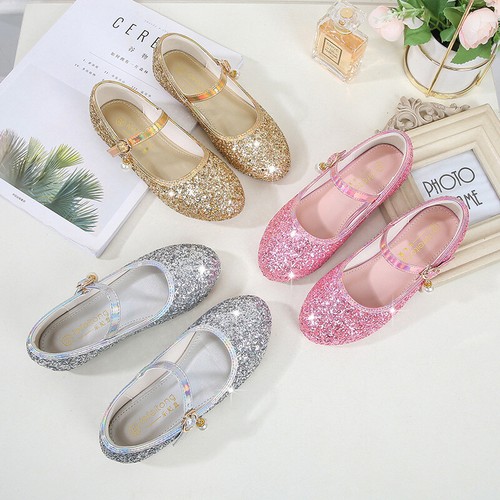 Kids girls mary - jane, glitter