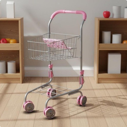Toy shopping cart - shopping, realistic