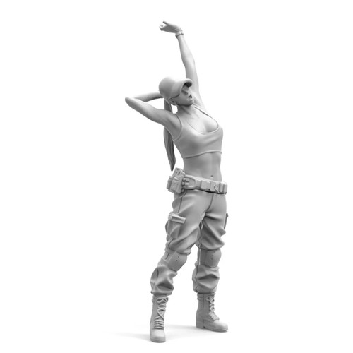 Resin figure female model - 1/35,