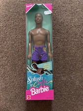 Mattel Barbie 1996 Splash N Colour Steven. Previously Displayed Out Of Box#16175