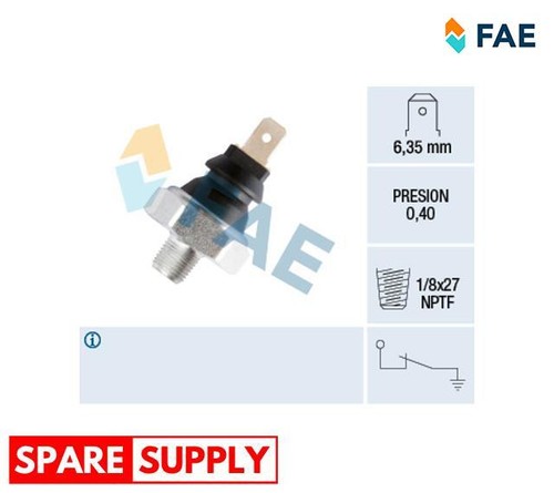 Oil pressure switch - oil, for