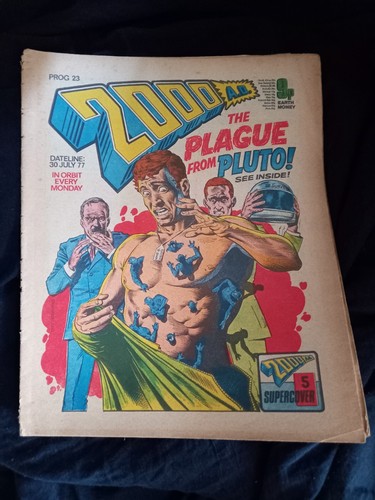 2000ad comic 1977 - comic,