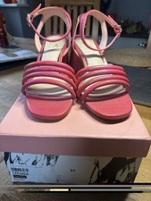Mode in Pelle Size 4 Ladies Pink Sandals … Very Good Condition