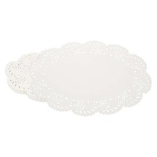 Paper Doilies, 12.6 Inch White