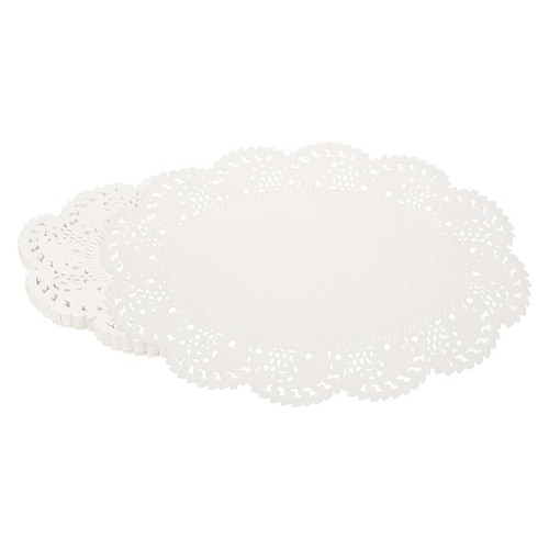 Paper doilies inch white - 12.6,