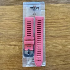 Red silicone strap Tissot T-Touch Connect Sport T153420A 21mm