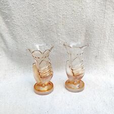 Vintage Carnival Glass Flower