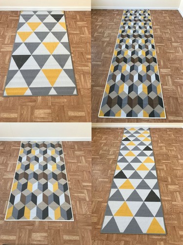 Kitchen door mat rug mustard - kitchen,