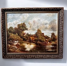 Original Oil On Canvas By