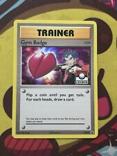 Pokemon Gym Badge XY207 - XY Black Star Promo - Koga - Evolutions
